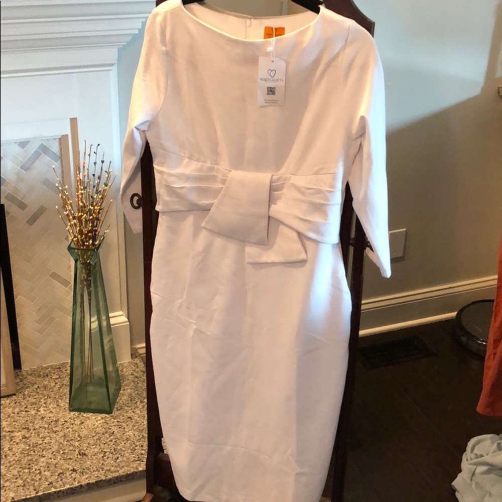 White dress